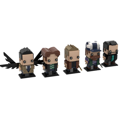 supernatural brickheadz 5-in-1 bundle building kit | moc-216538 - 3