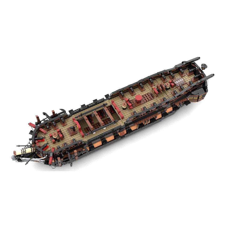 Supernaut Heavy Frigate Building Kit | LEGO-Compatible MOC - 3
