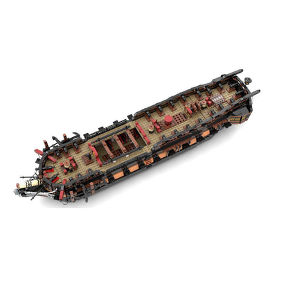 Supernaut Heavy Frigate Building Kit | LEGO-Compatible MOC - 3
