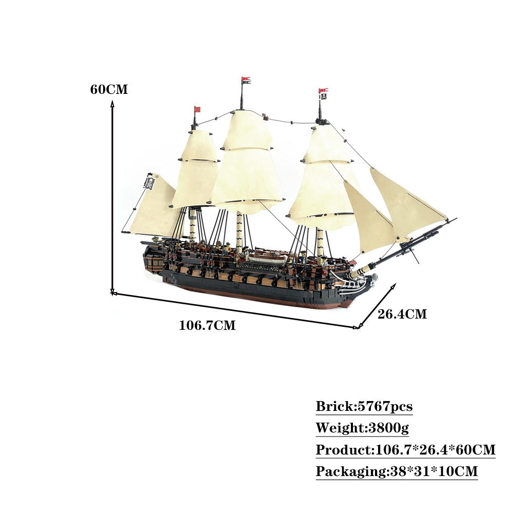 Supernaut Heavy Frigate Building Kit | LEGO-Compatible MOC - 4