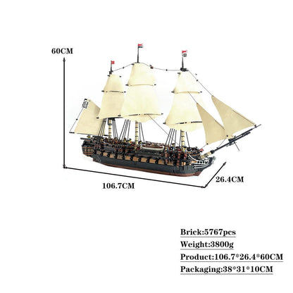 Supernaut Heavy Frigate Building Kit | LEGO-Compatible MOC - 4