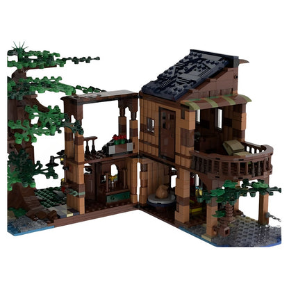 Surf Shack Beach House & Dinghy MOC Building Kit - 1