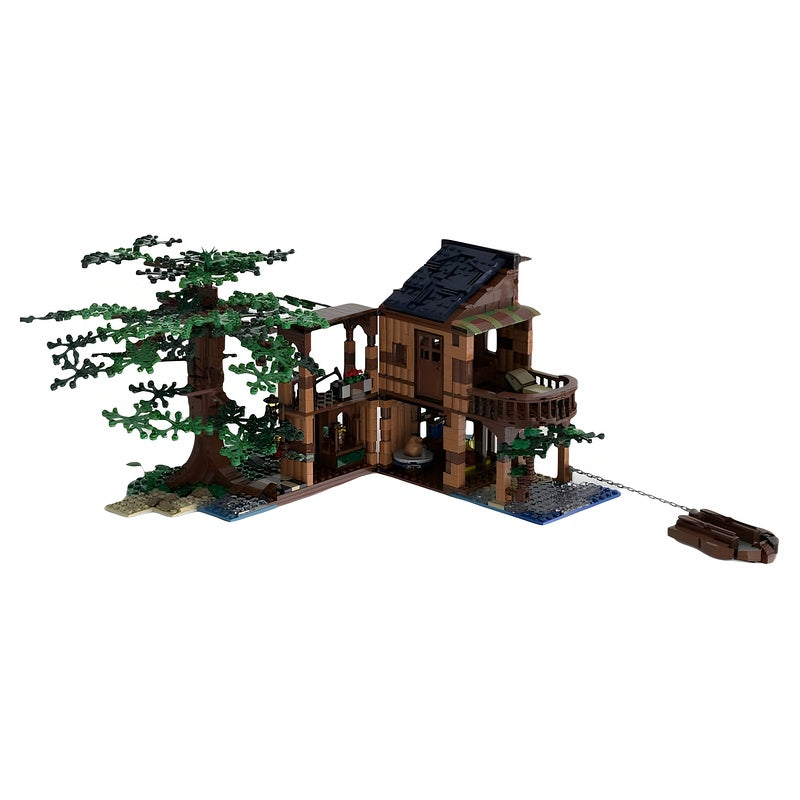 Surf Shack Beach House & Dinghy MOC Building Kit - 3