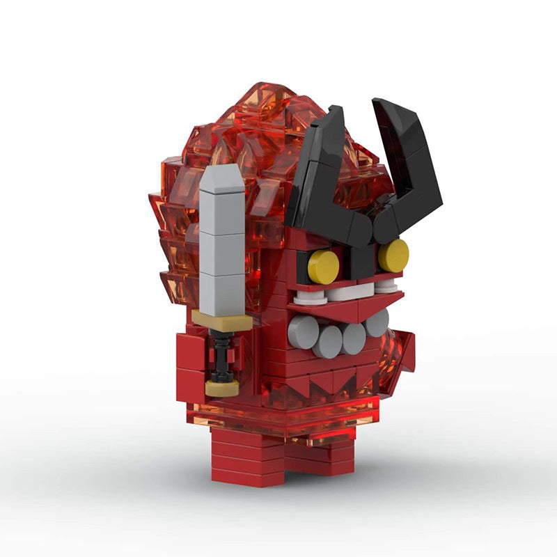 surtur brickheadz building set | lego-compatible marvel moc - 3