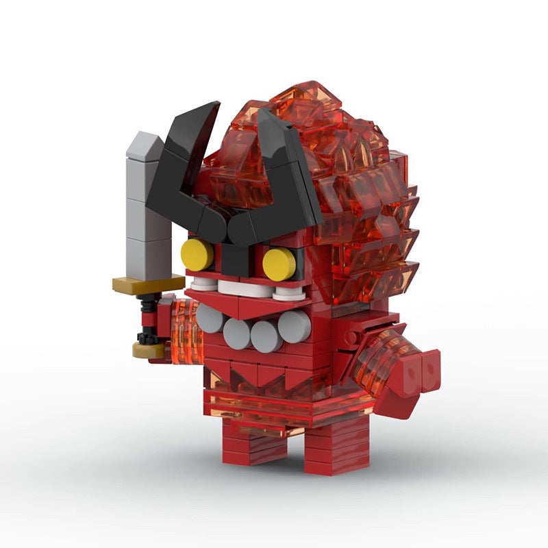 surtur brickheadz building set | lego-compatible marvel moc - 5