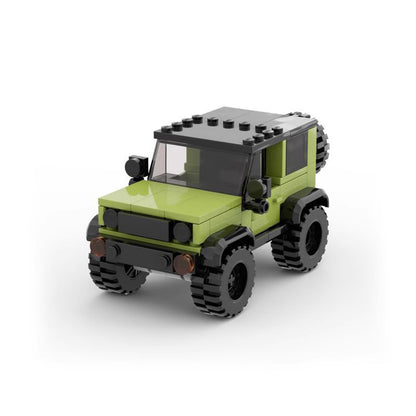 suzuki jimny building set | 6 wide | moc-78189 - 1