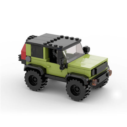 suzuki jimny building set | 6 wide | moc-78189 - 2