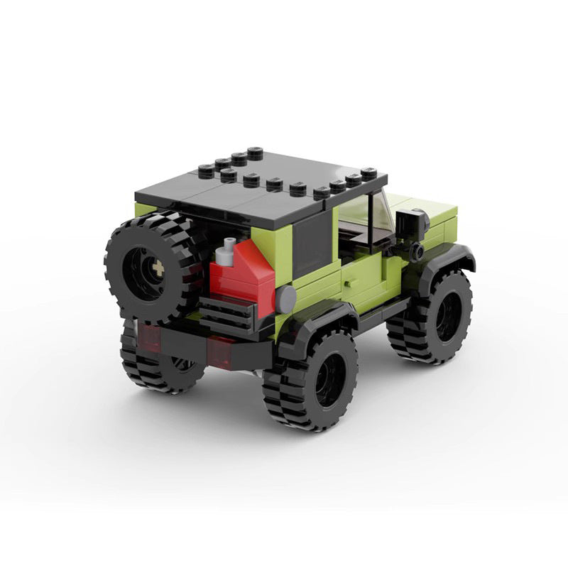 suzuki jimny building set | 6 wide | moc-78189 - 4