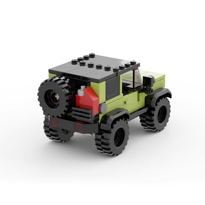 suzuki jimny building set | 6 wide | moc-78189 - 4