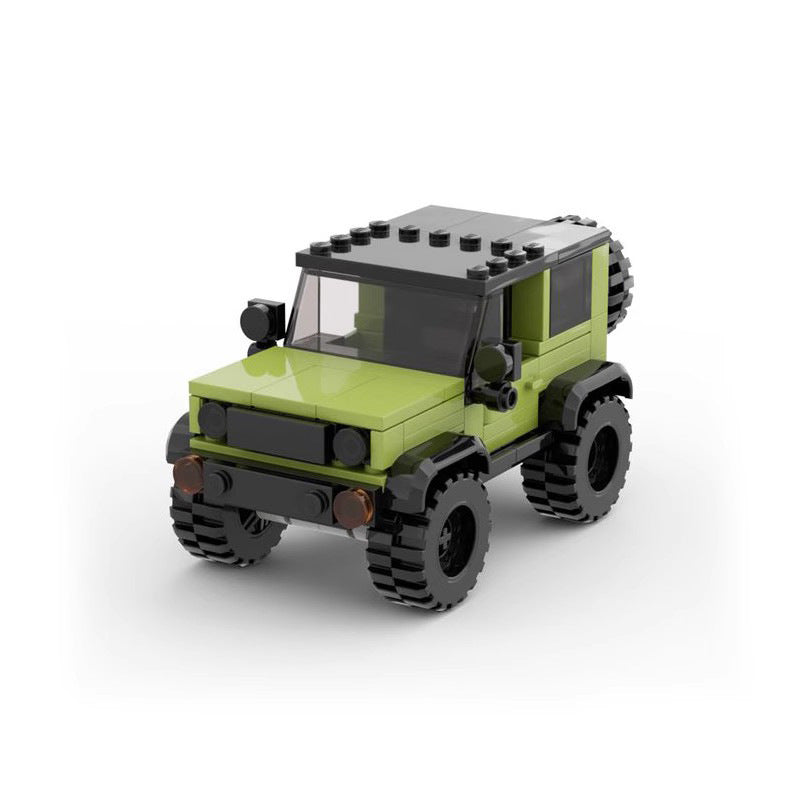 suzuki jimny building set | 6 wide | moc-78189 - 5