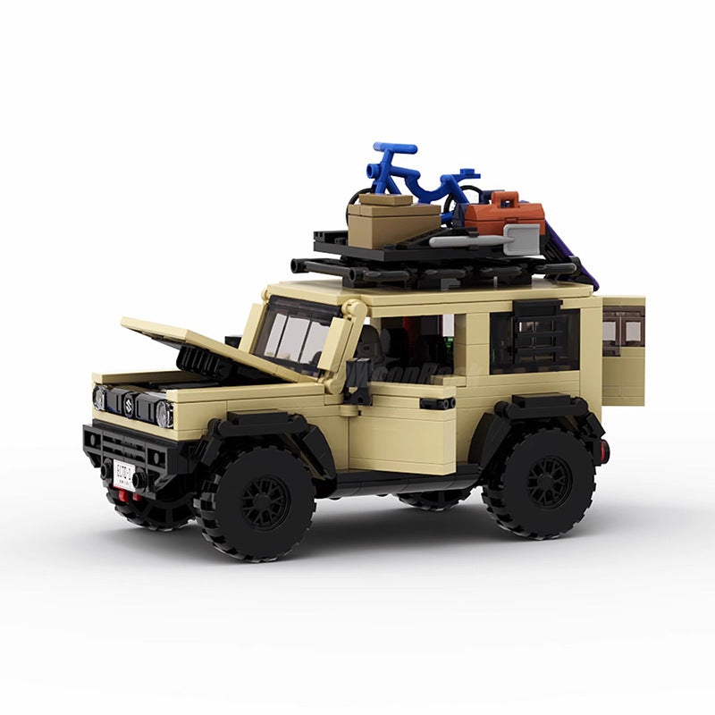 suzuki jimny tan building set | moc-127321 - 1