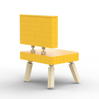 suzume souta’s chair building set | anime display model | 119 pcs - 4