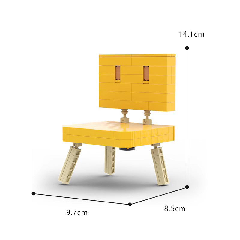 suzume souta’s chair building set | anime display model | 119 pcs - 6