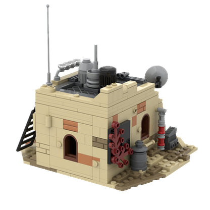 sw house on tatooine building set | star wars | moc-165763 - 2