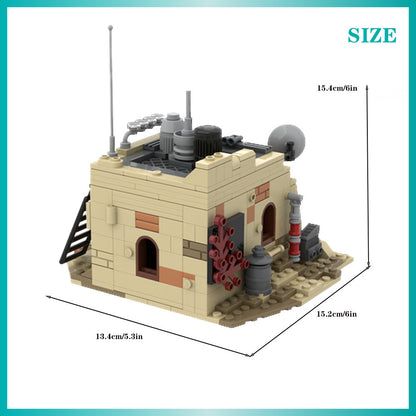 sw house on tatooine building set | star wars | moc-165763 - 4
