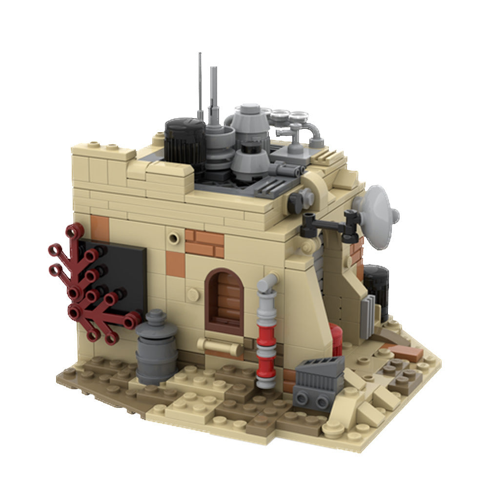 sw house on tatooine building set | star wars | moc-165763 - 5