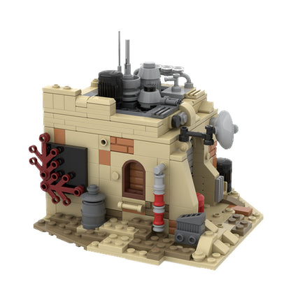 sw house on tatooine building set | star wars | moc-165763 - 5