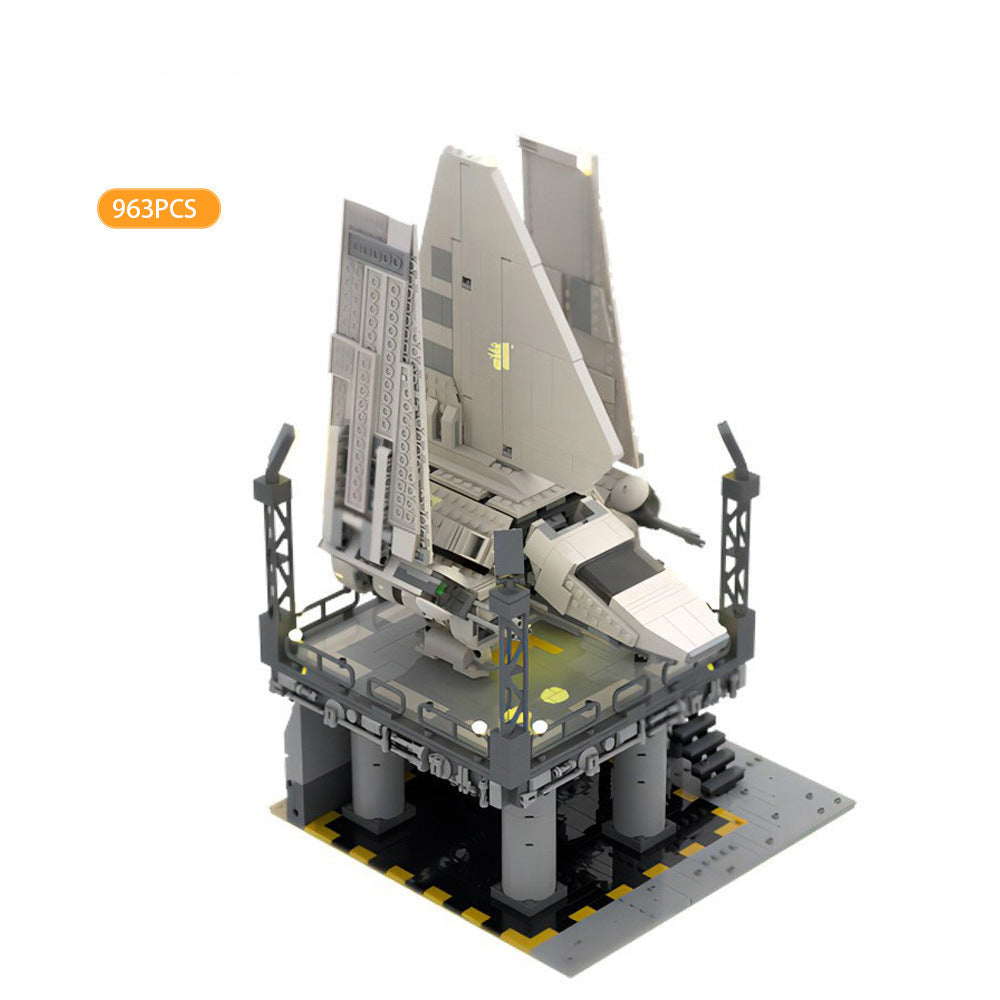 sw imperial base #5 landport building set | star wars | moc-154306 - 1