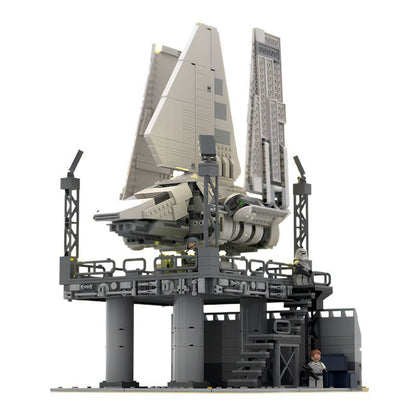 sw imperial base #5 landport building set | star wars | moc-154306 - 3
