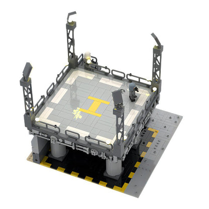 sw imperial base #5 landport building set | star wars | moc-154306 - 4
