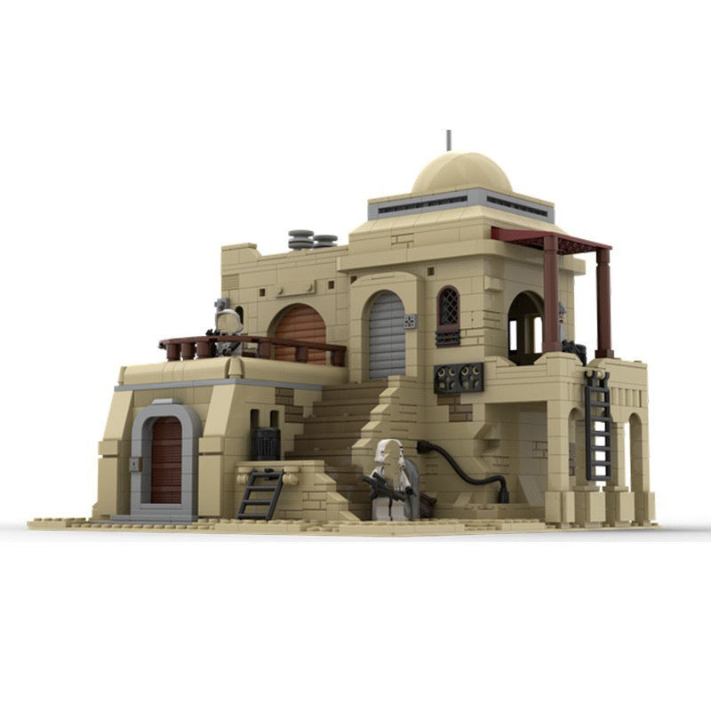 sw tatooine mos eisley building set | star wars | moc-123093 - 3