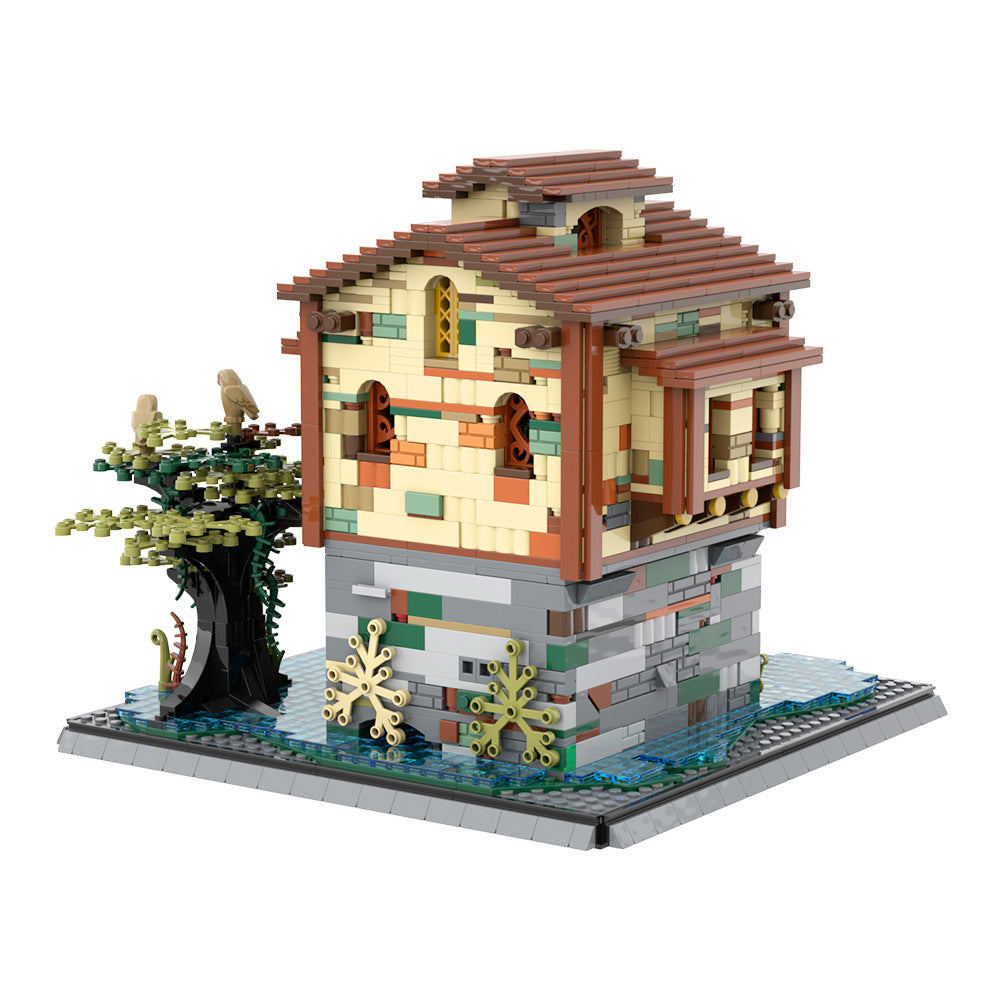 swamp hideout building set | moc-29779 - 5