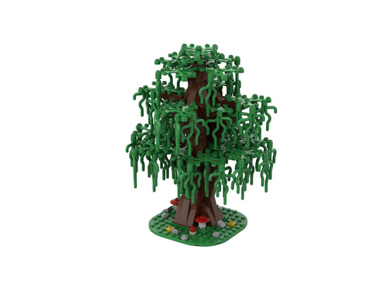 Swamp Tree Building Kit | LEGO-Compatible MOC - 1