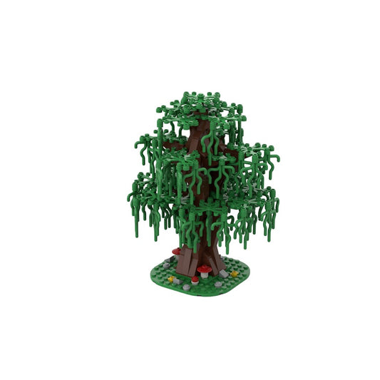 Swamp Tree MOC Building Kit | Fantasy Nature Display Model - 1