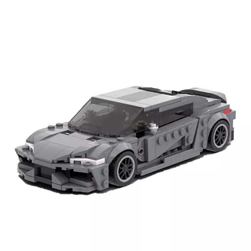 Swedish 4-Seater Hyper GT Hybrid Sports Car MOC Building Kit - 1