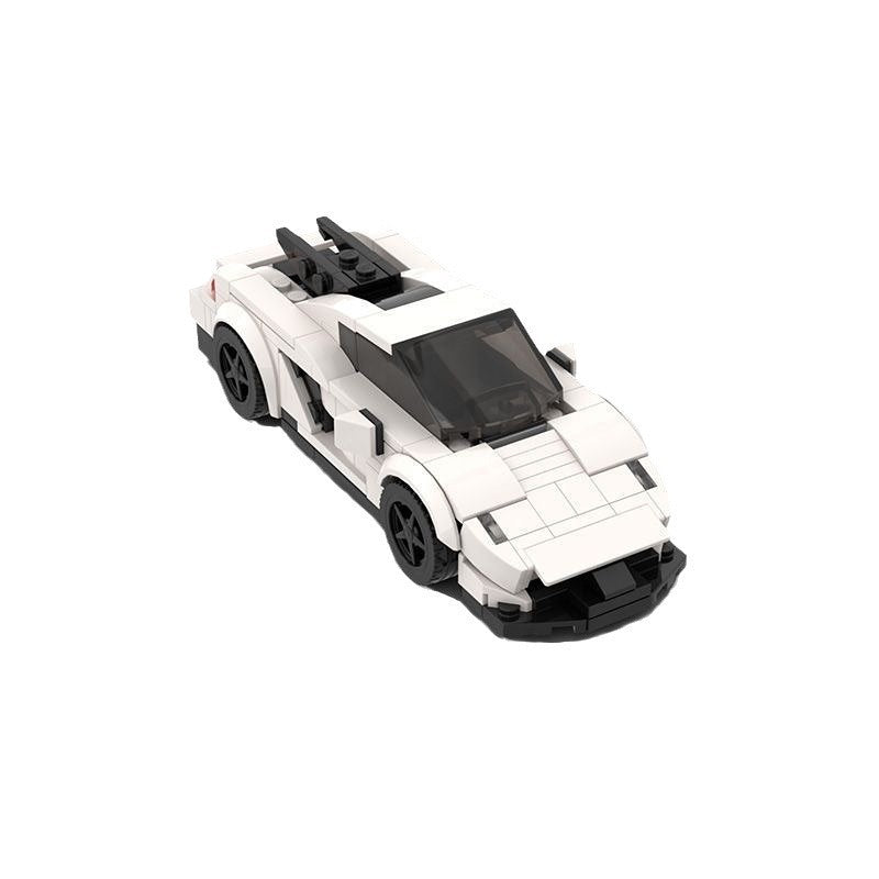 Swedish Extreme Velocity Hypercar Building Kit | LEGO-Compatible MOC - 5