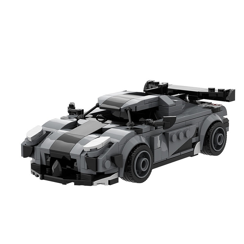 Swedish Hypercar Thor Edition Building Kit | LEGO-Compatible MOC - 5