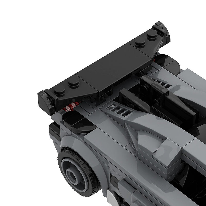 Swedish Hypercar Thor Edition Building Kit | LEGO-Compatible MOC - 6