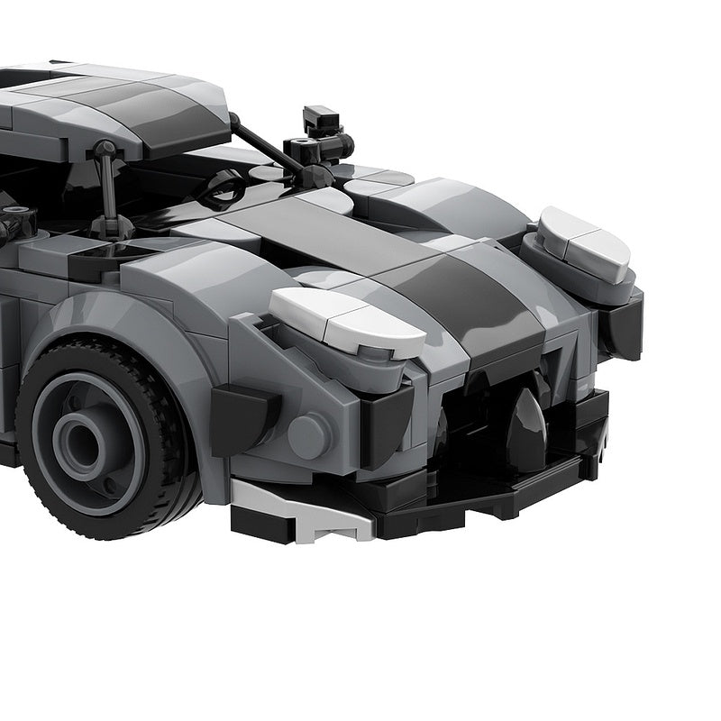 Swedish Hypercar Thor Edition Building Kit | LEGO-Compatible MOC - 7