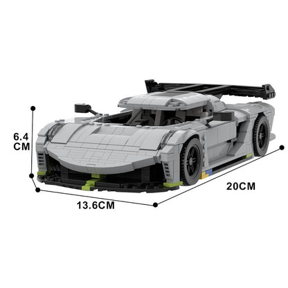 Swedish Jesko Hypercar Building Kit | Compatible MOC - 4