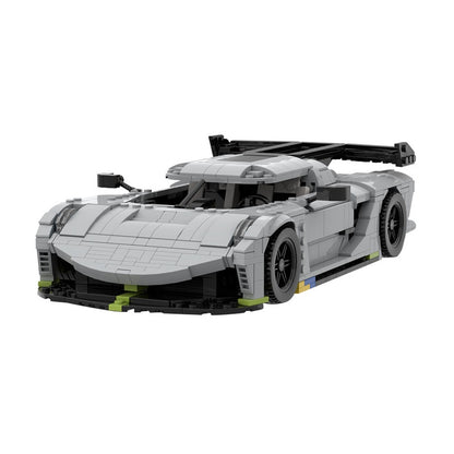 Swedish Jesko Hypercar Building Kit | Compatible MOC - 5