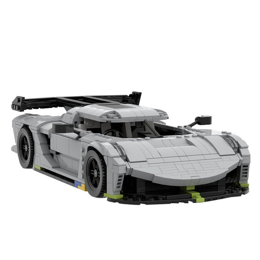 Swedish Jesko Hypercar Building Kit | LEGO-Compatible MOC - 2