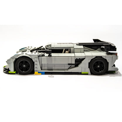 Swedish Jesko Hypercar Building Kit | LEGO-Compatible MOC - 3