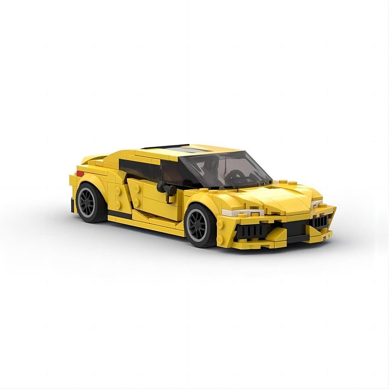 Swedish Mega-GT Hypercar Building Kit | LEGO-Compatible MOC - 8