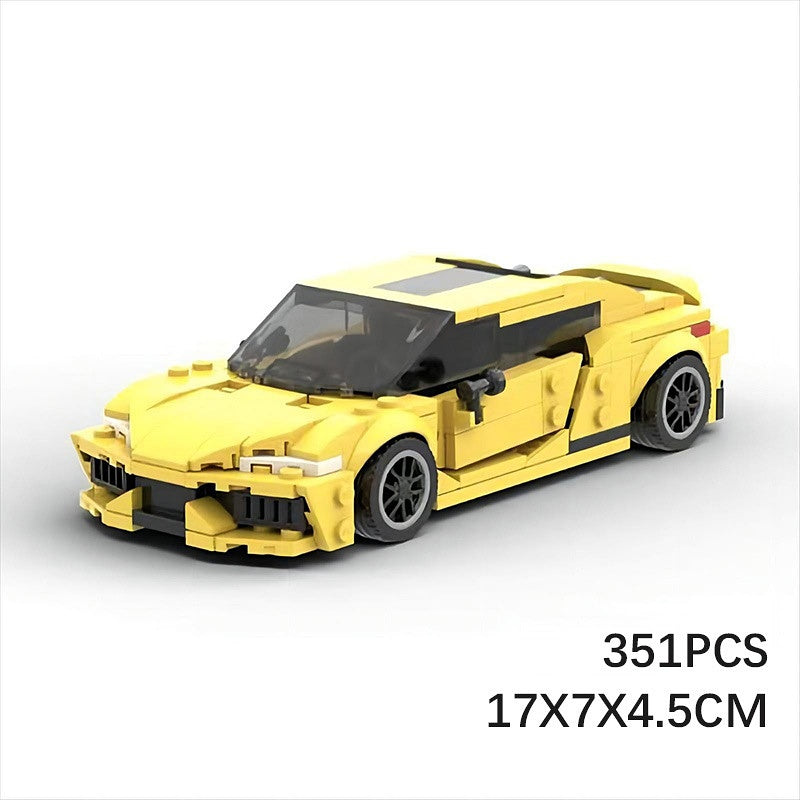 Swedish Mega-GT Hypercar Building Kit | LEGO-Compatible MOC - 9