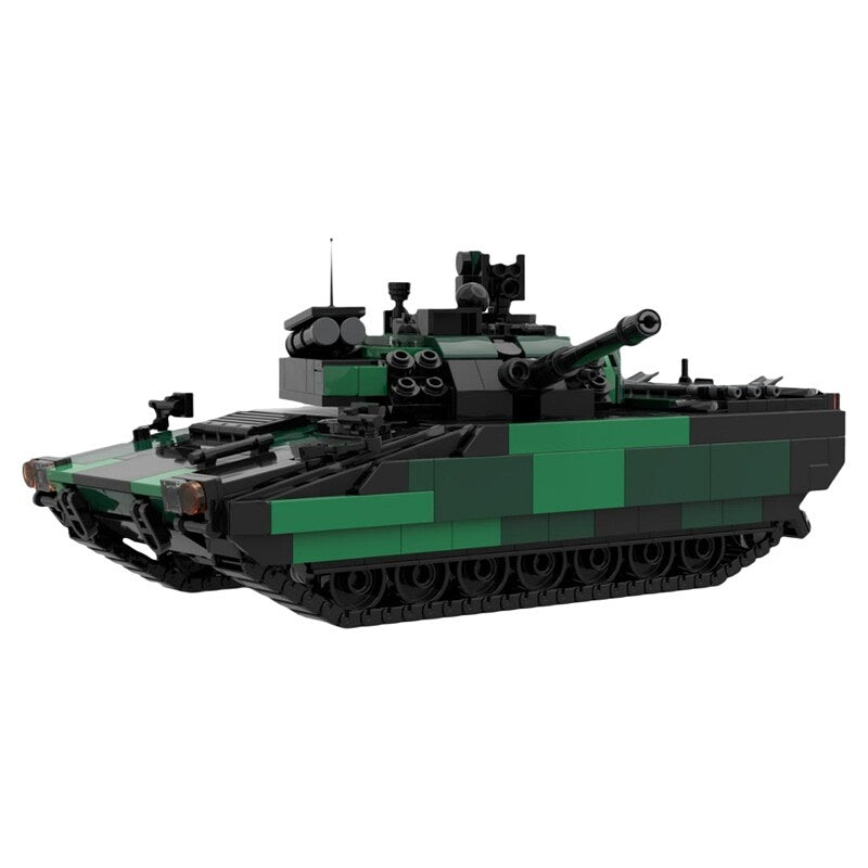 Swedish Mk3 35mm Infantry Fighting Vehicle MOC Building Kit - 2