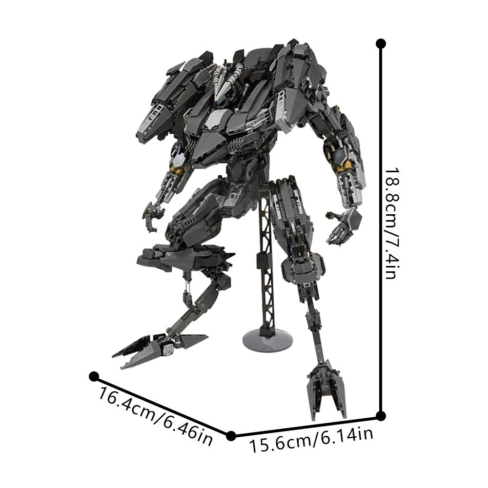 swordfish mesh building set | armored core | moc-212535 - 3