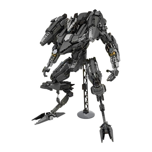 Swordfish Sci-Fi Mecha Robot Building Kit | LEGO-Compatible MOC - 4