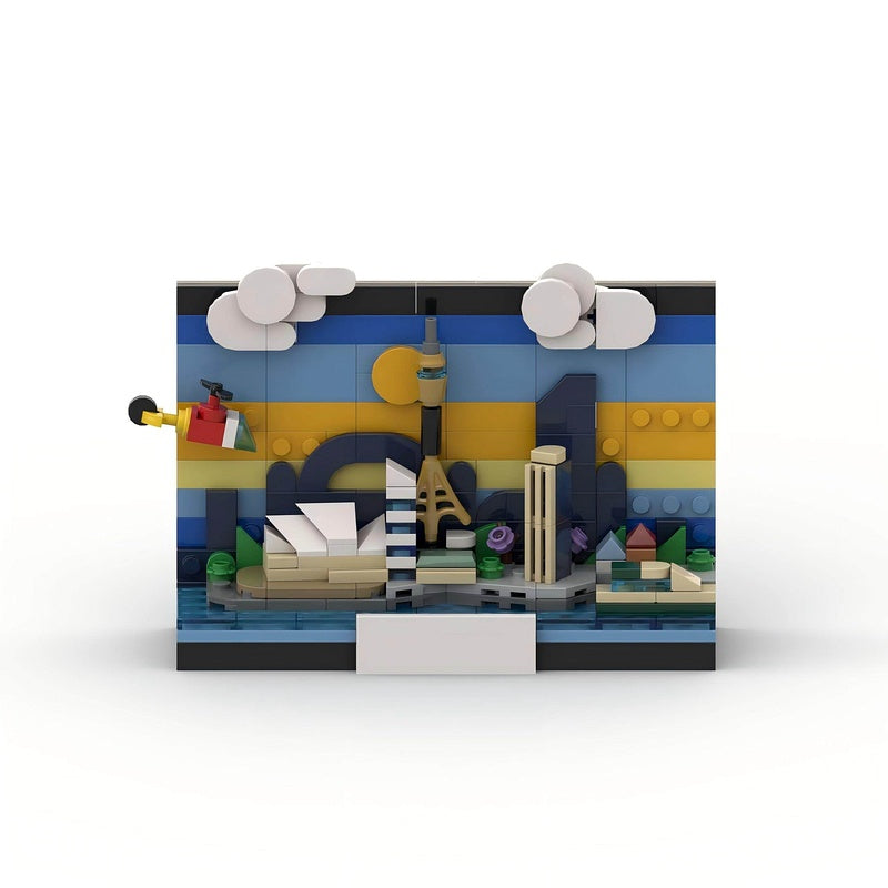Sydney Postcard Building Kit | LEGO-Compatible MOC - 3