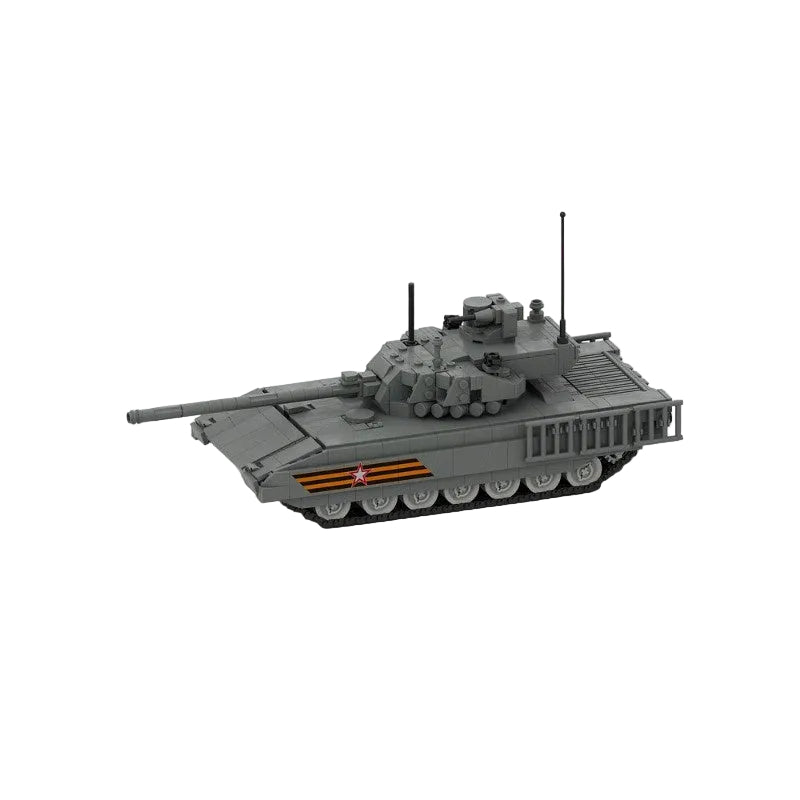 T-14 Armata Main Battle Tank 1:35 Scale MOC Building Kit - 3