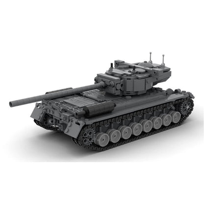 T-29 American Heavy Tank Building Kit | 1:35 Scale | LEGO-Compatible MOC - 1