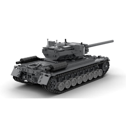 T-29 American Heavy Tank Building Kit | 1:35 Scale | LEGO-Compatible MOC - 4