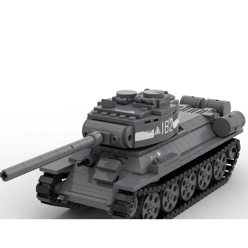 T-34-85 Tank MOC Building Kit | WWII Medium Tank Model - 2