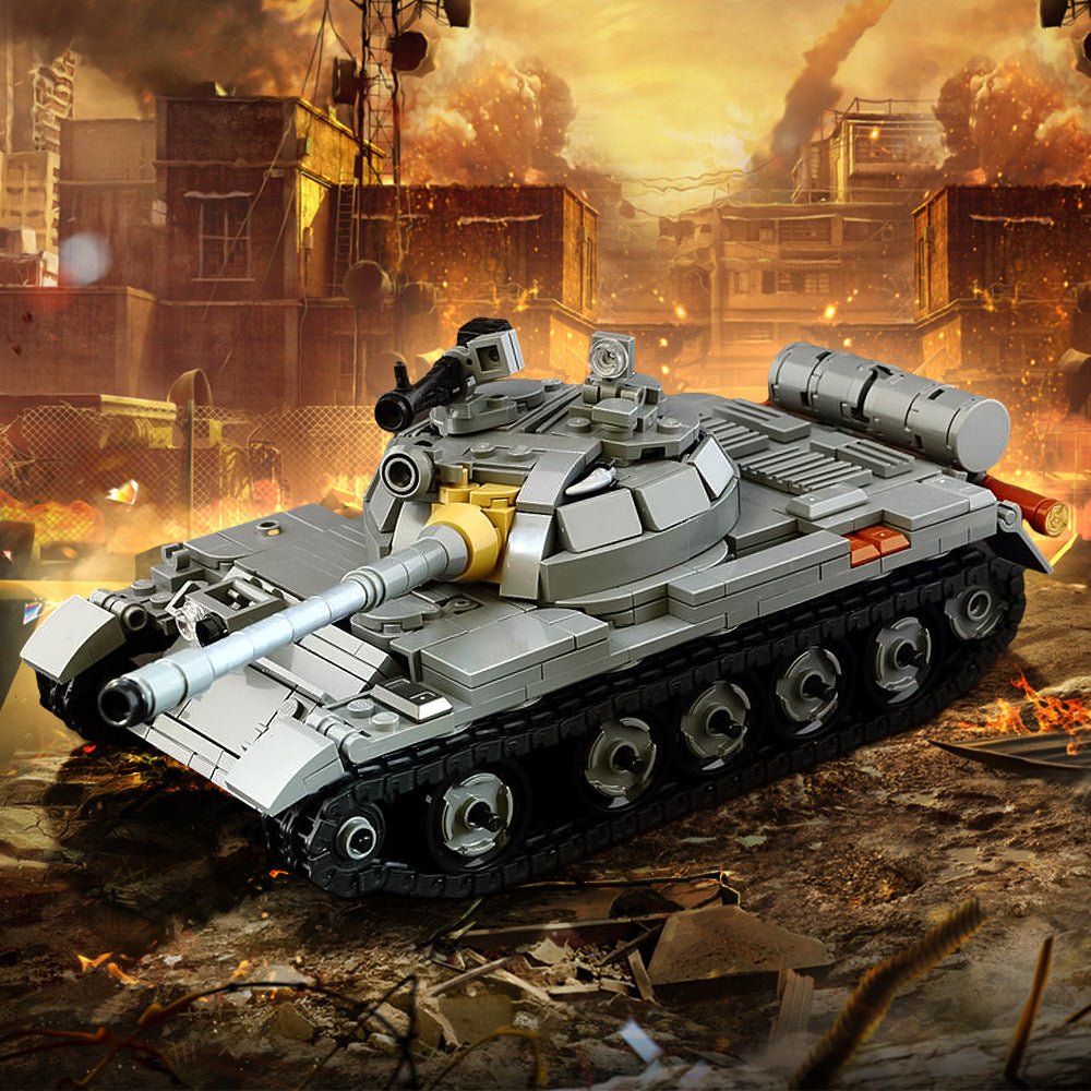 t-55a medium tank building set | moc-129291 - 1
