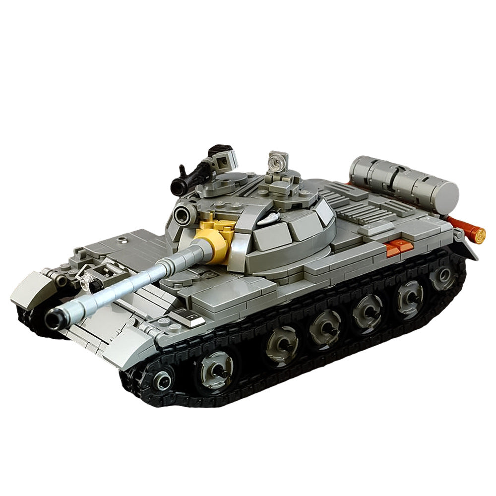 t-55a medium tank building set | moc-129291 - 5