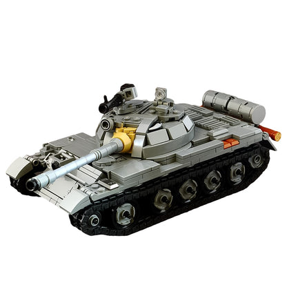 t-55a medium tank building set | moc-129291 - 5